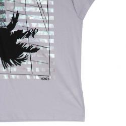 Pre Owned Kenzo Pink Printed T-Shirt M