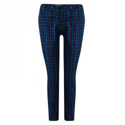 Pre Owned Kenzo Multicolor Printed Denim Straight Fit Jeans L