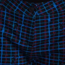 Pre Owned Kenzo Multicolor Printed Denim Straight Fit Jeans L