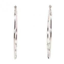 مملوكة مسبقًا Kenzo Silver Hoop Earrings
