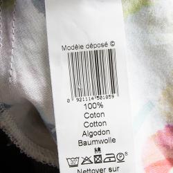 Pre Owned Kenzo Indigo Denim Paneled Bottom Detail Tapered Baggy Jeans L