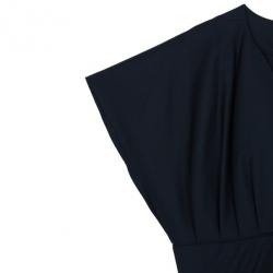 مملوكة مسبقًا Kenzo Black Wrap Front Dress L
