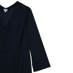 Pre Owned Kenzo Long Sleeves Wrap Dress L