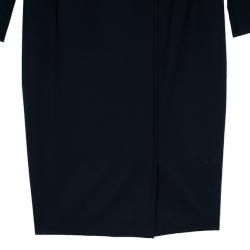 Pre Owned Kenzo Long Sleeves Wrap Dress L