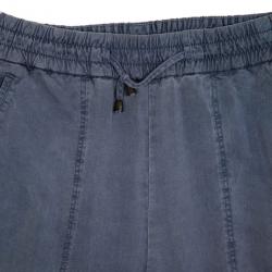 Pre Owned Kenzo Elastic Waist Pants S