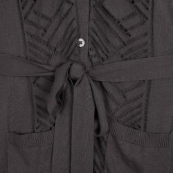 Pre Owned Kenzo Button Down Knit Cardigan L