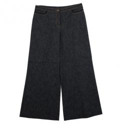 Pre Owned Kenzo Frill Denim Suit XL