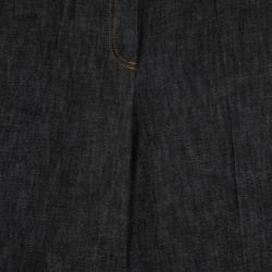 Pre Owned Kenzo Frill Denim Suit XL