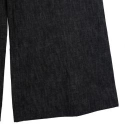 Pre Owned Kenzo Frill Denim Suit XL