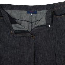 Pre Owned Kenzo Frill Denim Suit XL