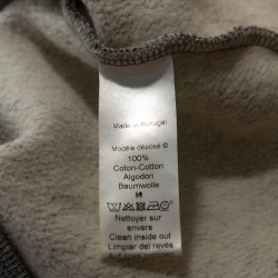 Pre Owned Kenzo Grey Melange Knit Embroidered Tiger Motif Sweater Dress L