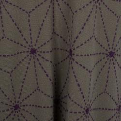 Pre Owned Kenzo Khaki Geometric Print Knit Oversize Dress L