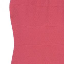 مملوكة مسبقًا Kenzo Pink Drop Waist Panel Dress S