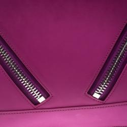 Pre Owned Kenzo Fuschia Leather Kalifornia Clutch