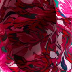 Pre Owned Kenzo Neon Pink Nylon Shopper Tote