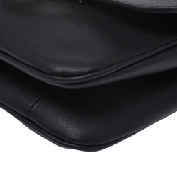 Pre Owned Kenzo Black/Blue Leather Tali Shoulder Bag
