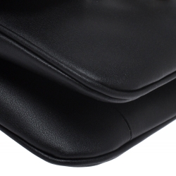 Pre Owned Kenzo Black/Blue Leather Tali Shoulder Bag
