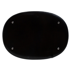 Pre Owned Kenzo Black Patent Leather Pagodon Bucket Bag