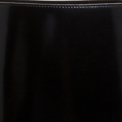 Pre Owned Kenzo Black Patent Leather Pagodon Bucket Bag