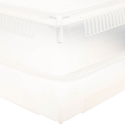 Kenzo White Silicone and Leather Square Crossbody Bag