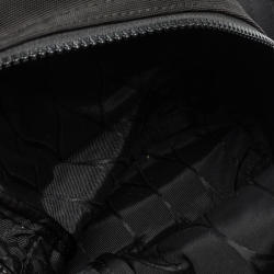 Pre Owned Kenzo Black Nylon Mini Tiger Logo Backpack