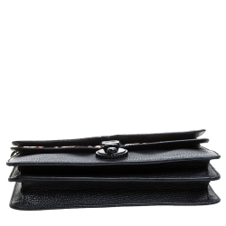 Kenzo Multicolor Croc Embossed Leather Le Diz Huit Shoulder Bag