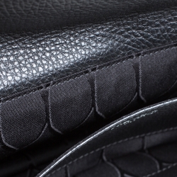 Kenzo Multicolor Croc Embossed Leather Le Diz Huit Shoulder Bag