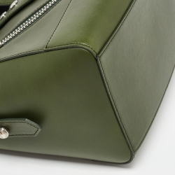 Pre Owned Kenzo Green Leather Mini Kalifornia Tote