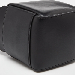 Pre Owned Kenzo Black Leather Crossbody Bag