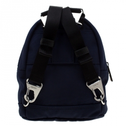 Kenzo Navy Blue Tiger Canvas Mini Backpack