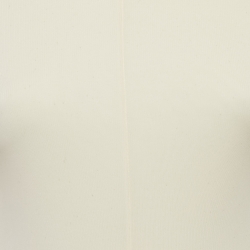 Khaite Cream Jersey Long Sleeve Bodysuit M
