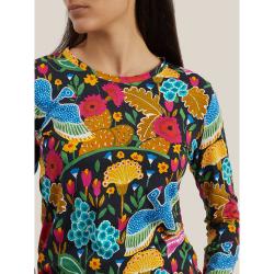 La DoubleJ Multicoloured Printed Cotton-Jersey Top Size L