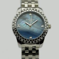 Lancaster Blue MOP SS Ladies Wristwatch