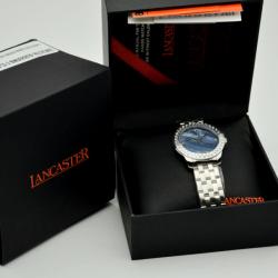 Lancaster Blue MOP SS Ladies Wristwatch