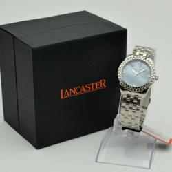 Lancaster Blue MOP SS Ladies Wristwatch