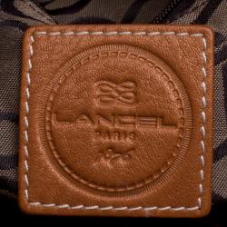 Pre Owned Lancel Brown Leather Premiere Flirt Shoulder Bag