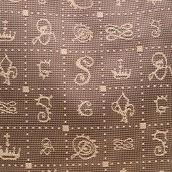 Pre Owned Lancel Beige/Brown Daligramme Fabric and Leather Dali Fun Tote