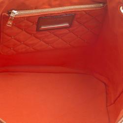 Pre Owned Lancel Beige/Brown Daligramme Fabric and Leather Dali Fun Tote