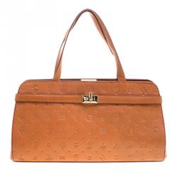 Lancel Brown Leather Dalisecret Bag