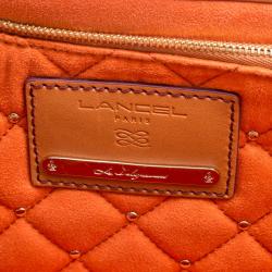 Pre Owned Lancel Brown Leather Dalisecret Bag