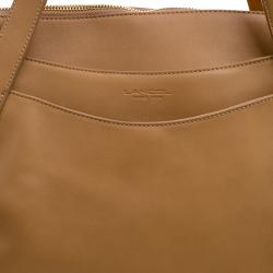 Pre Owned Lancel Brown Leather Satchel