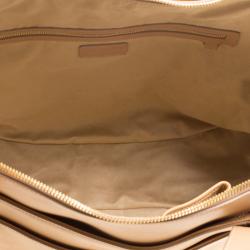 Pre Owned Lancel Brown Leather Satchel