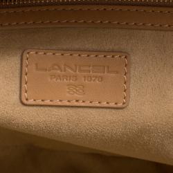 Pre Owned Lancel Brown Leather Satchel