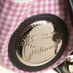 Pre Owned Lancel Brown Suede and Leather Le Brigitte Bardot Hobo