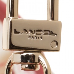 Pre Owned Lancel Grey Fabric French Flair Tote