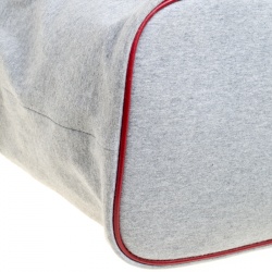 Pre Owned Lancel Grey Fabric French Flair Tote