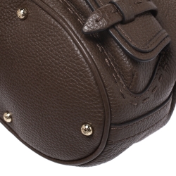 Pre Owned Lancel Brown Leather Premier Flirt Bucket Bag