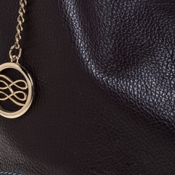 Pre Owned Lancel Metallic Brown Leather French Flair Tote