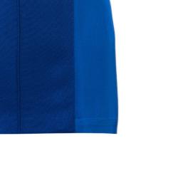 Pre Owned Lanvin Navy Grossgrain Slit-Front Top M