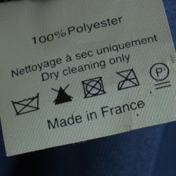 Pre Owned Lanvin Navy Belted Slip Dress S